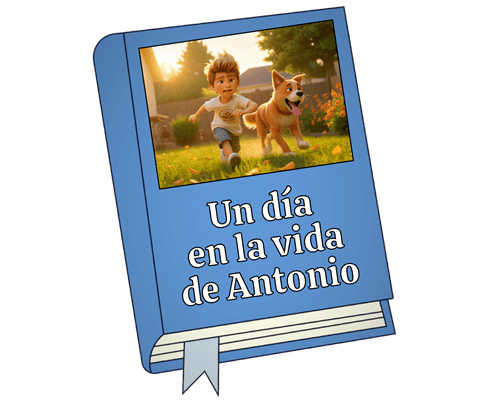 Story in Spanish - Un día en la vida de Antonio