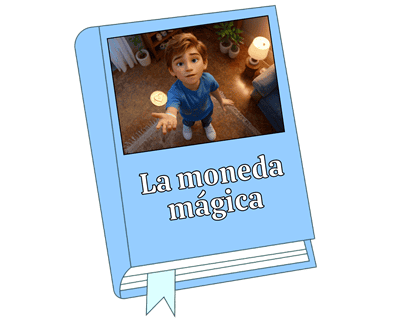Story in Spanish - La moneda mágica