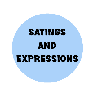 Spanish Coloring Pages about Sayings and Expressions